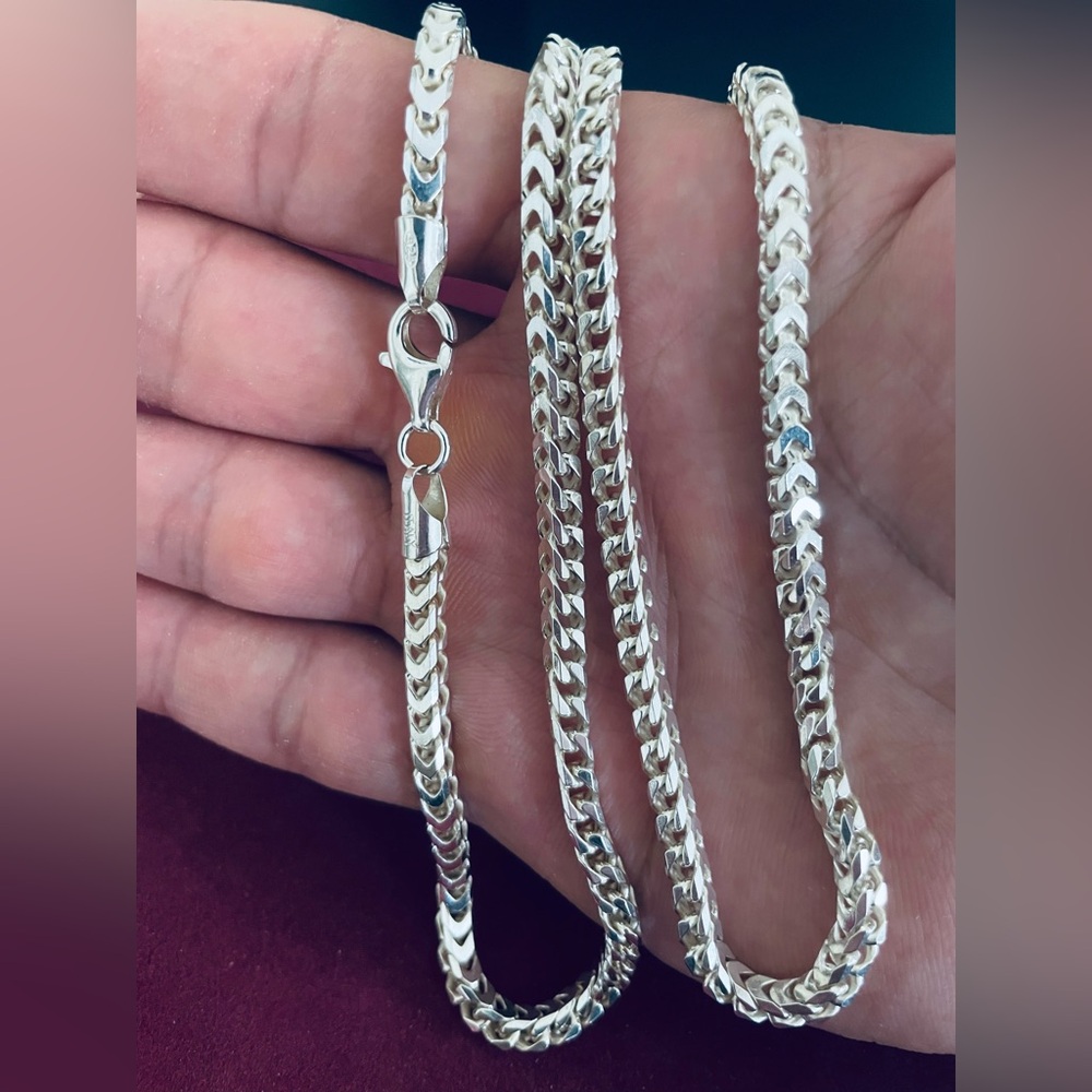 925 Silver Franco Necklace